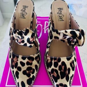 Corkys Leopard Print Heels